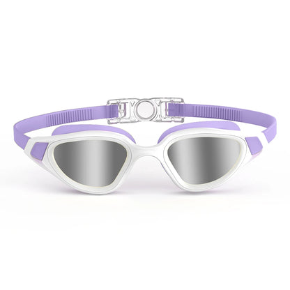 Professional Adult Anti-UV Swimming Goggles 180° Panoramic Electroplating Anti-Fog HD Lens Adjustable Silicone Swim Glasses
