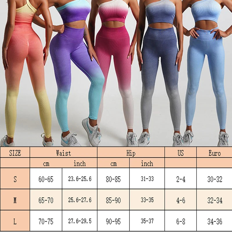 Ribbed High Waisted Yoga Leggings Women's Scrunch Buttock Widen Waistband Pants Gym Running Althetic Pilates Pants