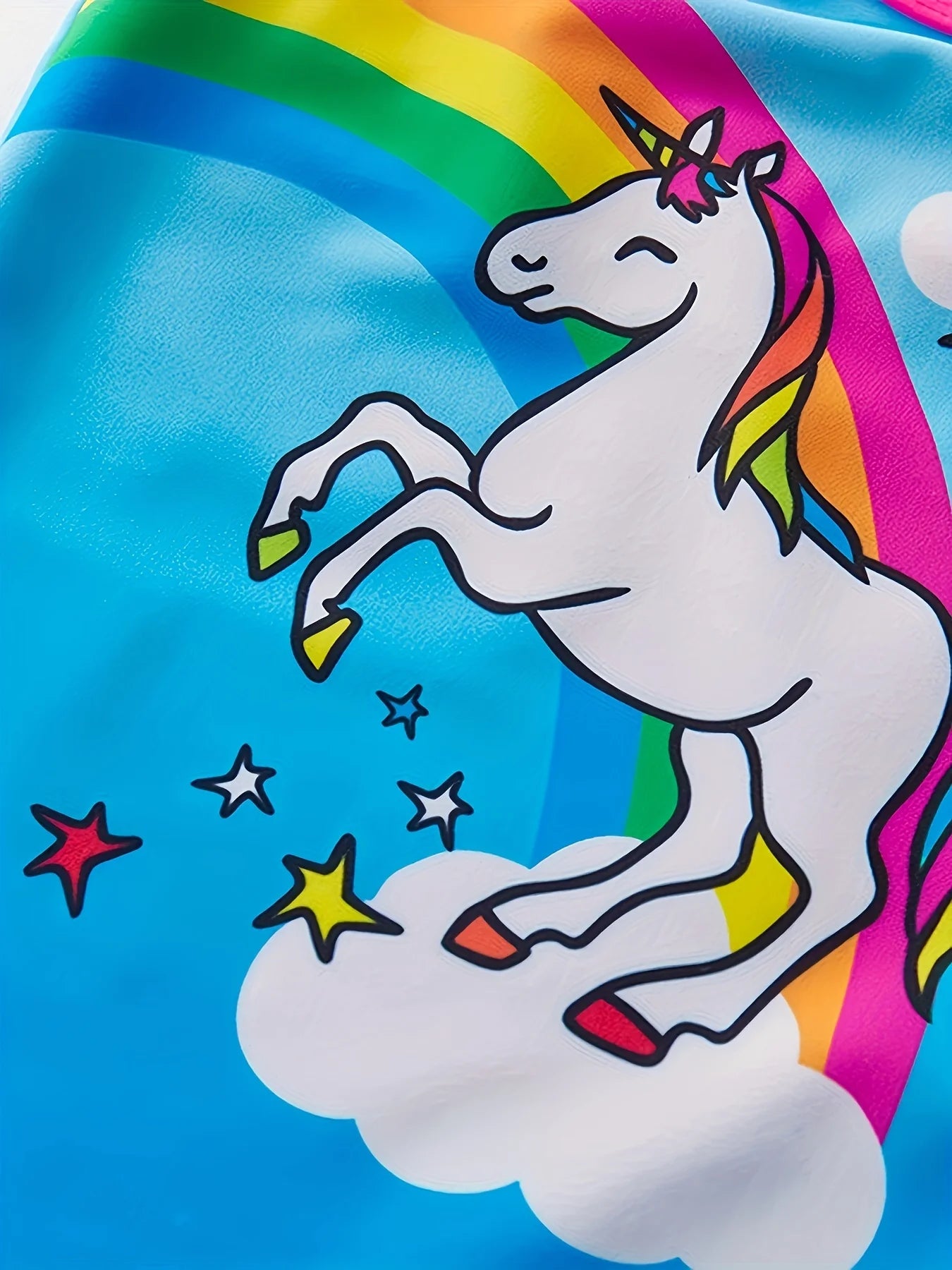 Toddler Girls One-piece Swimsuits For Girl Cartoon Unicorn Swimwear Children's Swimsuit