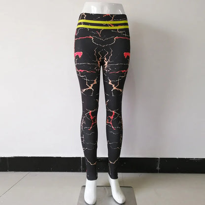 NADANBAO Sporting Leggings Women Green Wings Print Pants Multi Designs