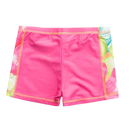 Wishere Girls Swimsuit Children's Rashguard Short Sleeves Baby Bathing Suit Kids Swimwear Summer Swimming Sunsuit
