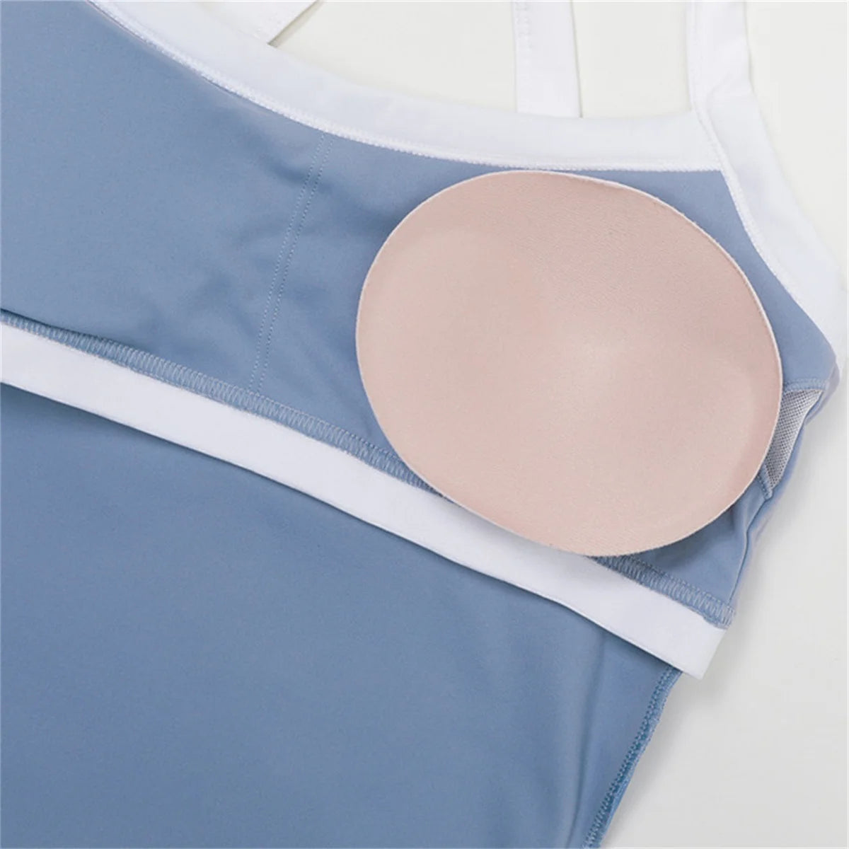 2PCS Women Tracksuit Yoga Set Nude Workout Sets Gym Clothes Push Up Fitness Running Sportwear Sport Bra Leggings Suit