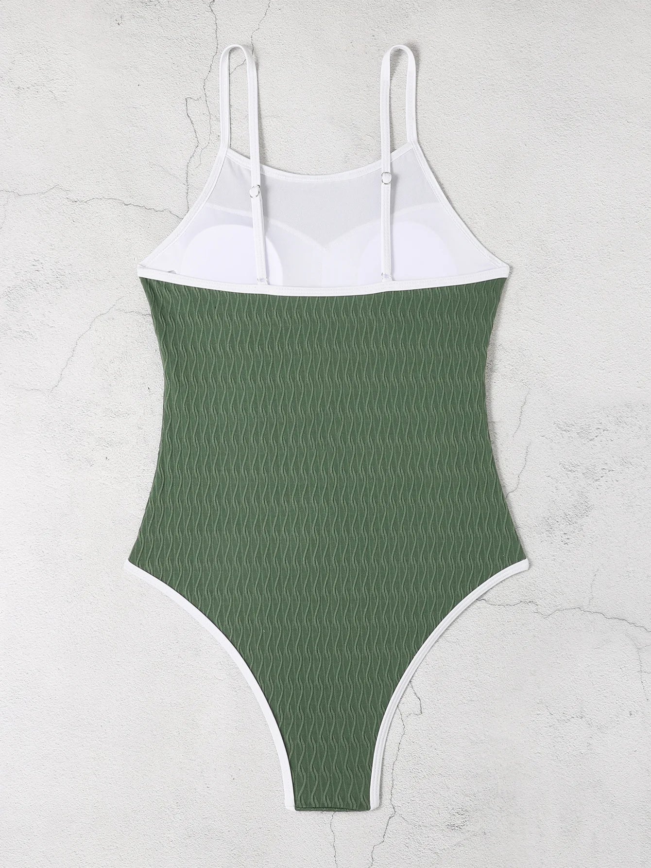 Solid Strapped Swimwear Women Push Up One Piece Swimsuit Monokini Backless High Cut Summer Bathing Suit
