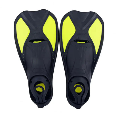Diving Fins Swimming Training Fins Professional Snorkeling Flippers Short Blade Flippers Leg Strength Building Swimming Flippers