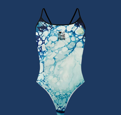 Love The Pain Women Swimsuit Pro Team Triathlon One-piece Comfortable Suit Swimwear Functional Training Swimsuit Open Water