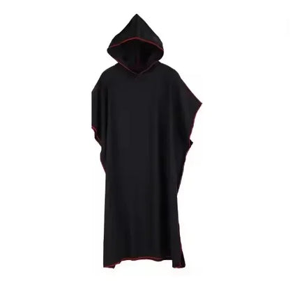 Quick-drying Changing Robe Quick Dry Bathrobe Hooded Absorbent Bath Towel Swimming & Fitness Super Absorbent Bathrobe