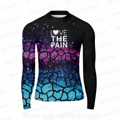 Summer Men's Swimwear Long Sleeve Rash Guards Swim T-Shirts Uv Sun Protetion Swimsuit Beach Skin Suit Water Surf Deck Suit