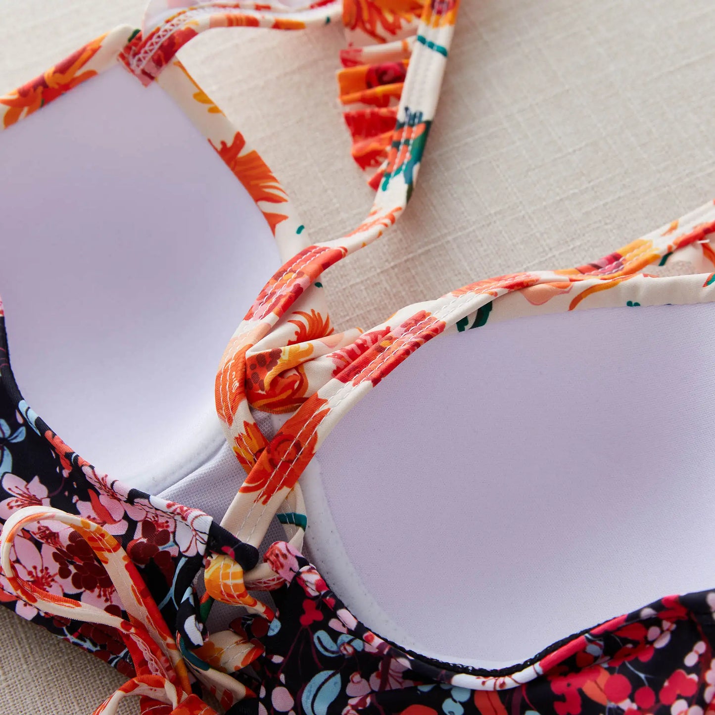 Brazilian Bikini Set Women Print Biquini Female Cut Bikinis Swimwear Push Up Swimsuit Bath Suit