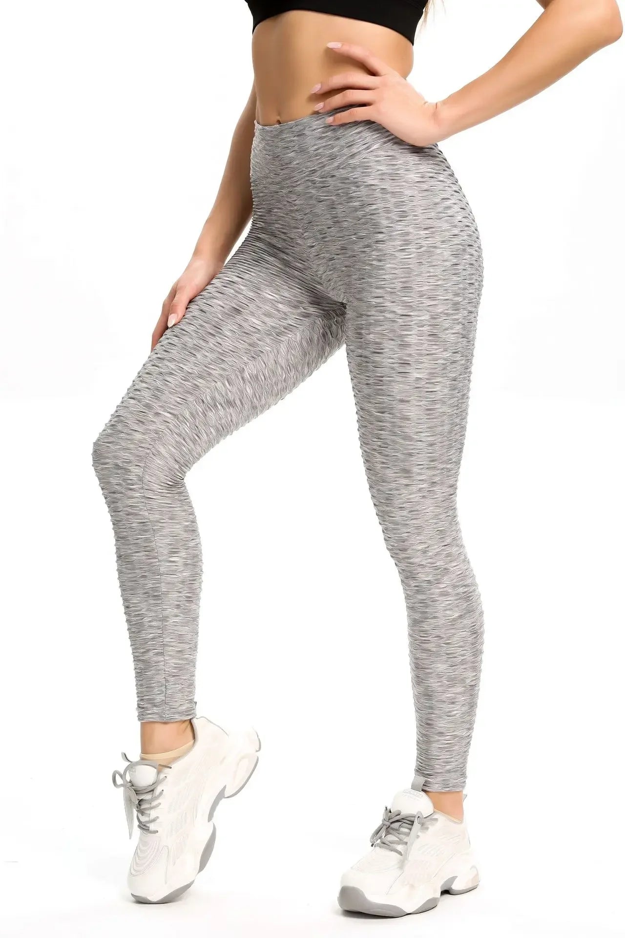Sports Fitness Peach Lifting Hip Yoga Gym Pants Workout Booty Scrunch Butt Leggings Seamless Lift Low Waist for Women
