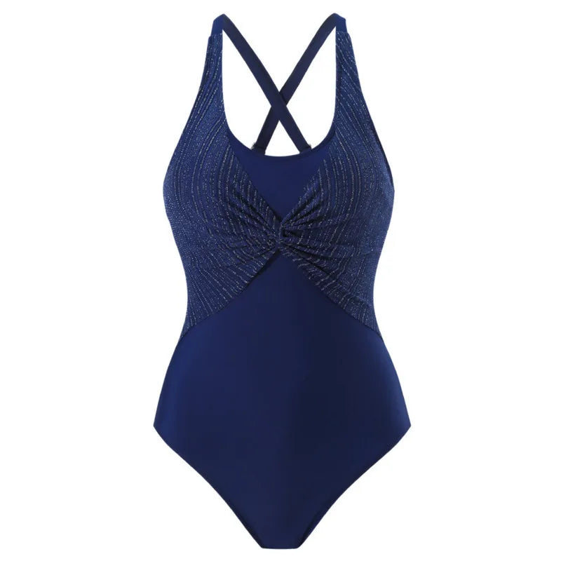 One Piece Large Size Swimwear Push Up Women Swimsuits Closed Bodysuit Female Bathing Suits Pool Beachwear