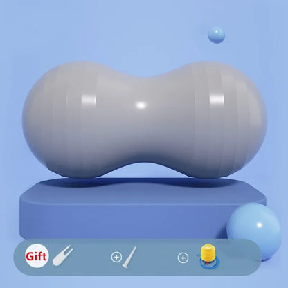 Peanut Ball Yoga Pilates Ball Anti Burst Physio Therapy Exercise Ball For Balance Labor Birthing Home Weight-Bearing 200kg