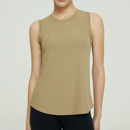 Women Athletic Fitness Sport Yoga Vest Sleeveless Racerback Workout Tank Tops for Women,Gym Running Training Yoga Shirts
