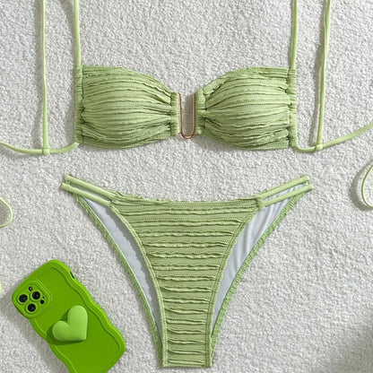 Bikinis Women's Swimwear Female Swimsuit For Swimming Wear Bathing Suits Brazilian Bikini Set Beachwear Pool Bather