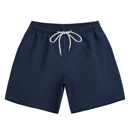 Men's Summer Low Waist Swim Trunks Quick Dry Breathable Beach Vacation Surfing Swimwear