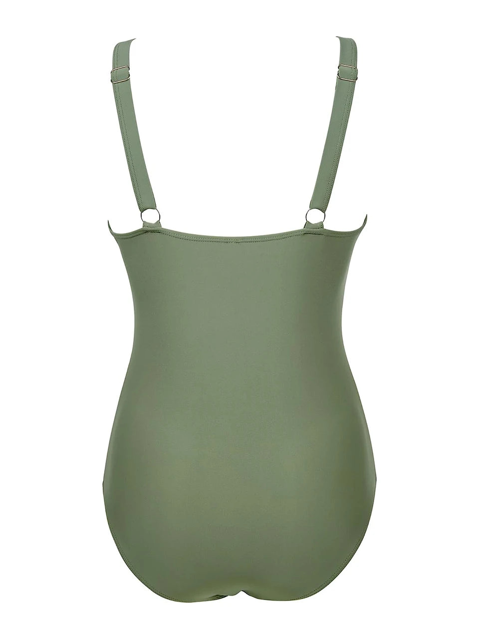 Mesh Panel Swimsuit One Piece High Cut Swimwear Women Solid Bathers Bathing Suit Female Backless Swimming Beachwear