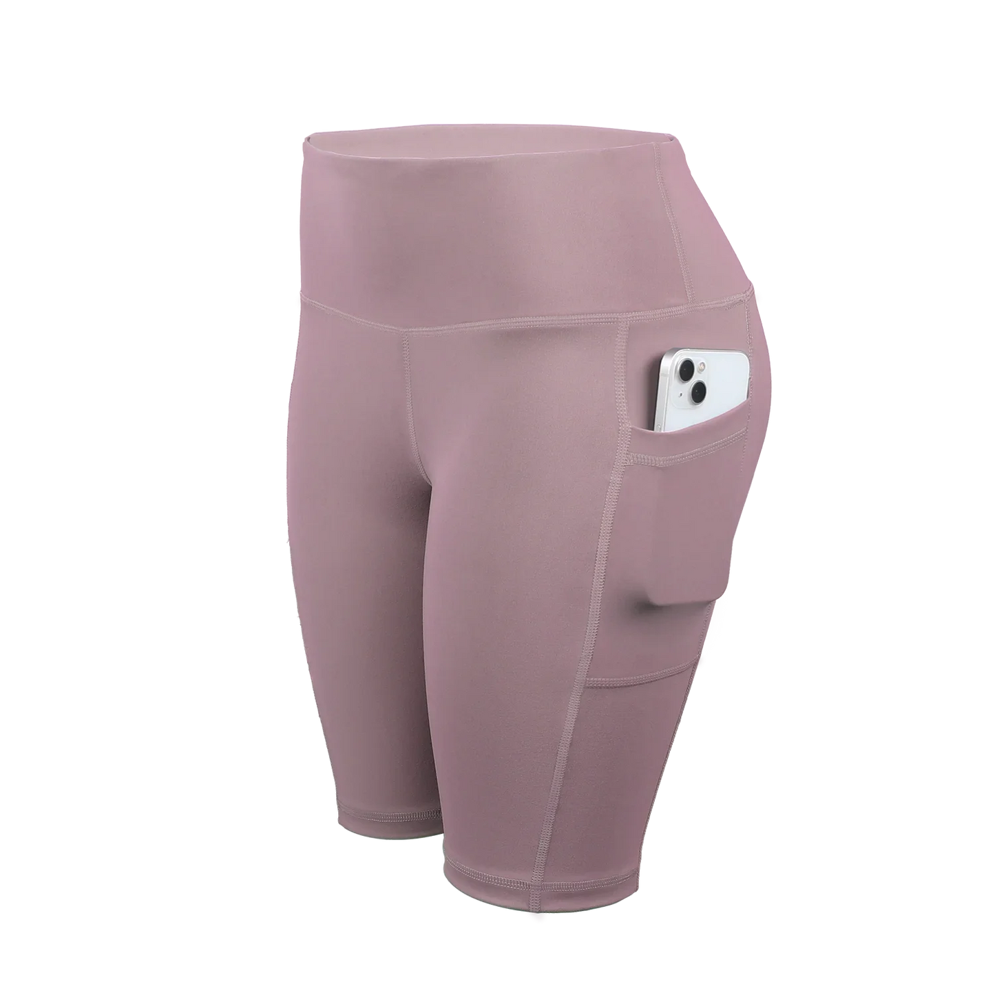 Yoga Shorts with 3 Pockets for Women Tummy Control Workout Biker Tights Stretch High Waist Butt Lifting Gym Shorts Sportswear