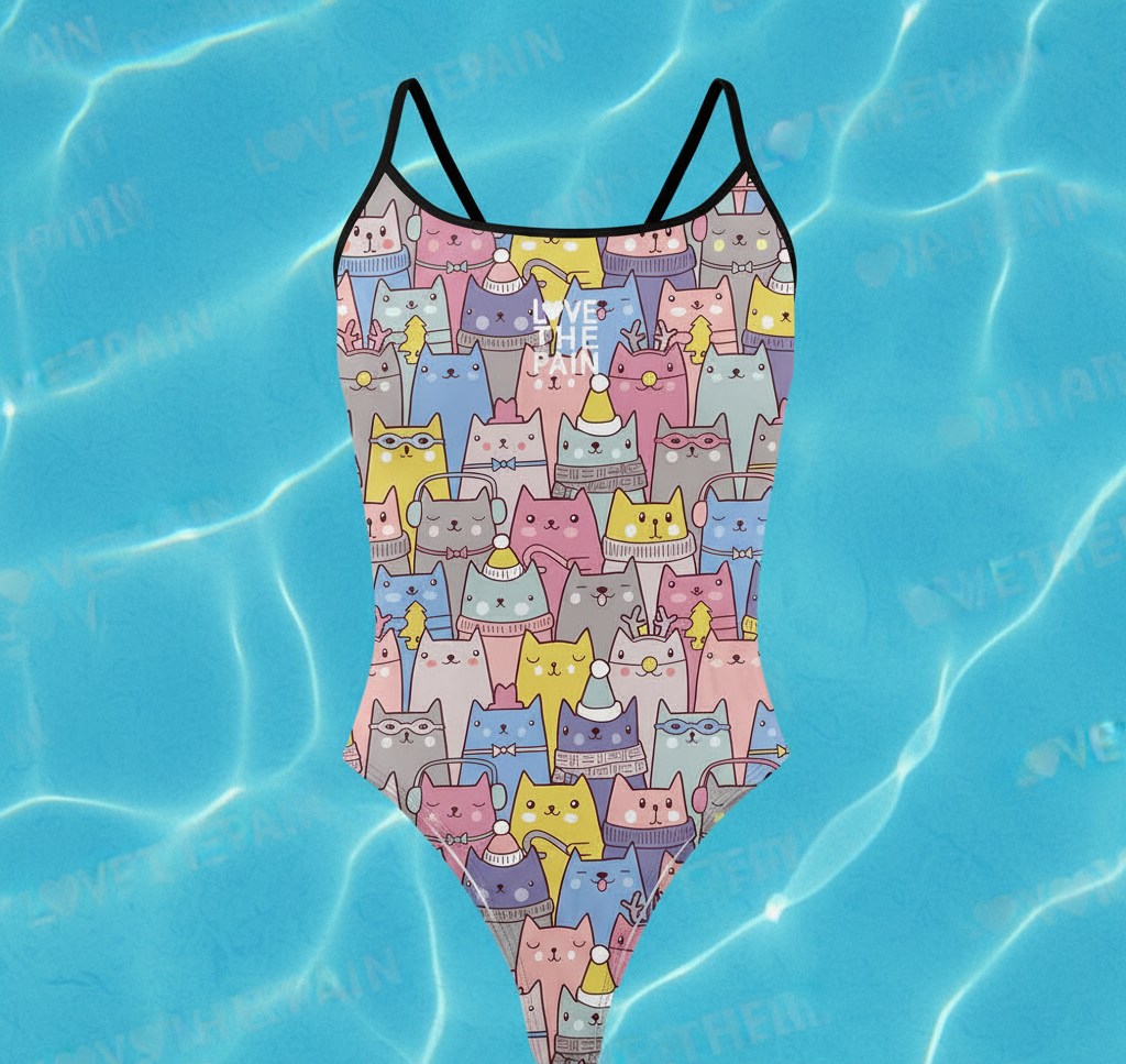 One Piece Swimsuit Women's Swimming wear High Elastic Quick Dry Comfortable Lycra Fabric Beach Deck Surfing Bathers Hi Cut Pool Squad Training