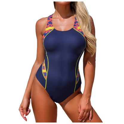 Sport One-Piece Swimsuit For Women Professional Swimwear Bathers Bathing Suit Surfing Swimsuits Female Swimming Suits