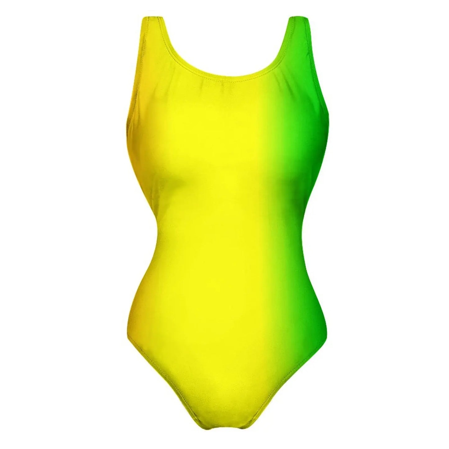 Bright Rainbow Swimsuit Abstract Art Push Up Swimwear One-Piece Vacation Bath Bathing Suit Bodysuit Design Beachwear Large Size