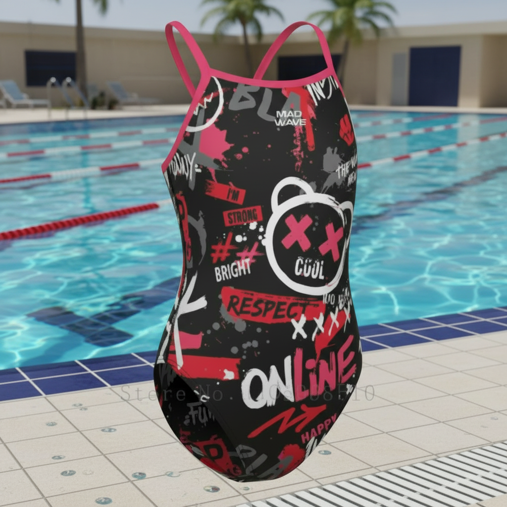 Women Swimsuit Pro Team Triathlon One-piece Comfortable Suit Swimwear Functional Training Swimsuit Open Water Swimming Pool Bathers Squad