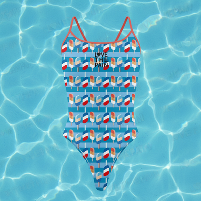 Female One-piece Swimsuit Multi Design Choice Pool Squad Bathers Fitness Race Swimming Suit Beach Bathing Suit