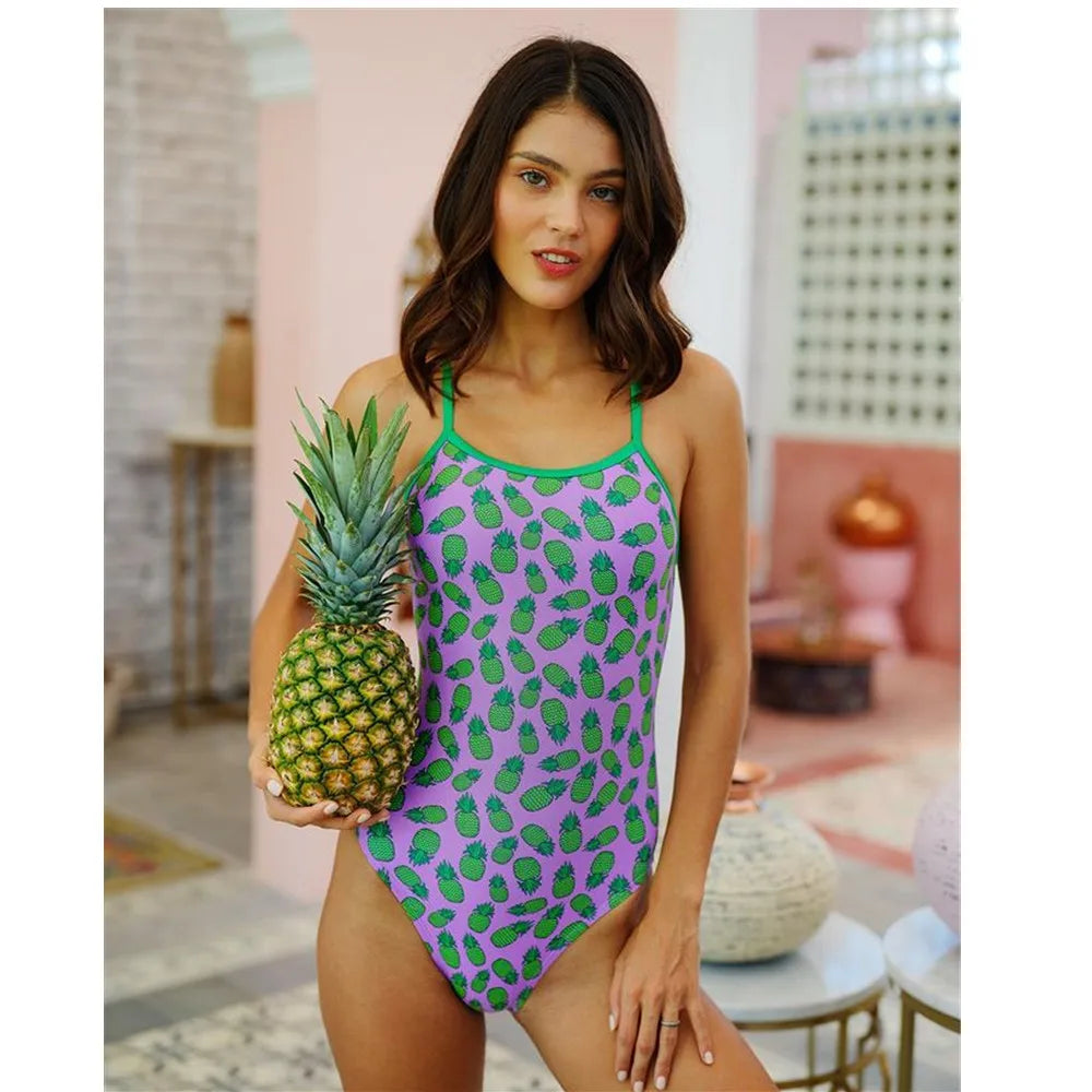 Women's One-Piece Swimsuit Open-Water Swimwear for Long-Duration Training and Comfort – Beachwear Bathing Suit Bathers Pool Squad