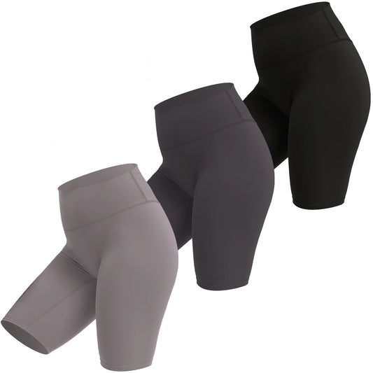 S-XXXL Bike Shorts Women High Waist 3 Pockets Workout Yoga Shorts Stretch Gym Fitness Comfort Ready to Wear Activewear Running Pants