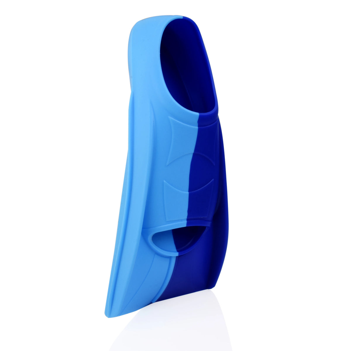 Swimming flippers men and women freestyle breaststroke silicone short flippers adult professional light diving training
