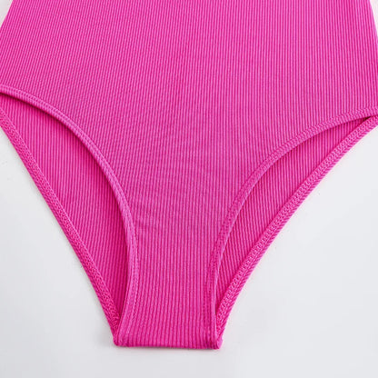 Girls Swimsuit One Piece Pink Kids Swimwear Solid Children's Bathers Bathing Swimming Swim Suit Summer Beachwear