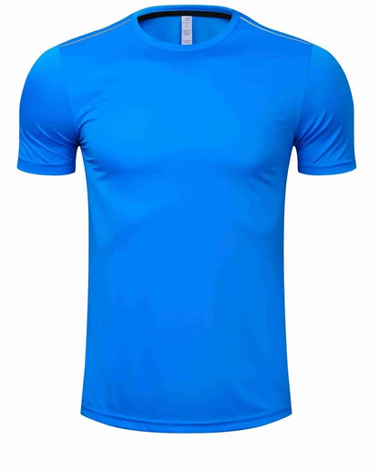 High quality spandex Men Women Kids Running T Shirt Quick Dry Fitness Shirt Training exercise Clothes Gym Sports Shirts Tops