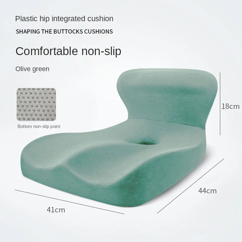Upgrade "L" Shape Memory Foam Orthopedic Cushion Comfort Ergonomic Design Back Coccyx Pillow Car Seat Office Chair Pain Relief