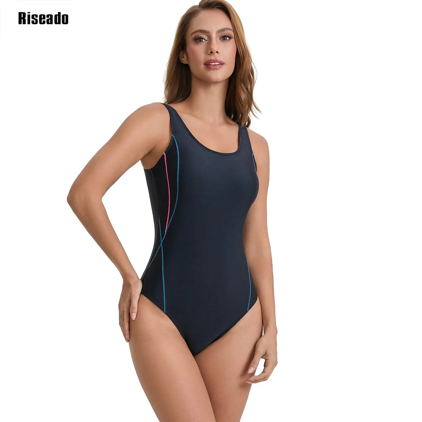 Women's Shapewear U Back One Piece Swimsuit Ladies Sport Swimwear Shaping Suit Pool and Beach Wear Plus Size S-XXXL