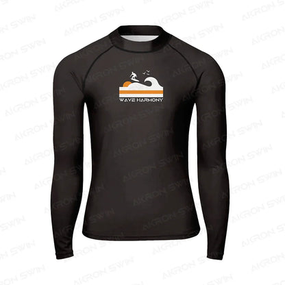 Surfing Rash Guard Swimwear Men's Long Sleeve UV Protection Diving Wear Summer Water Sports Swimming Rash guard Surfing T-shirts