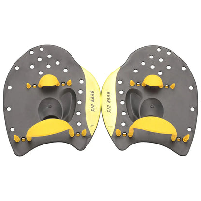 Professional Swim Training Hand Paddles Flat Paddles Pool Exercise Equipment, Unisex Swimming Hand Paddles for Men Women Kids