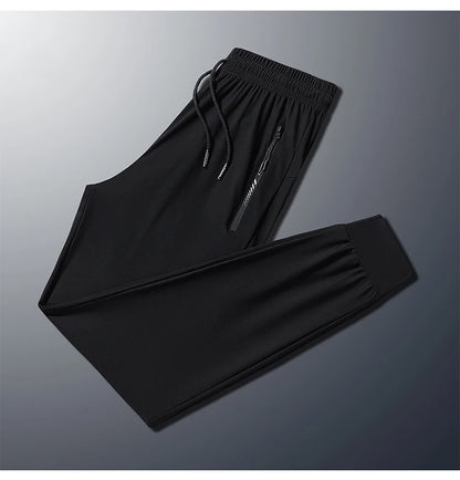 7xl 8xl 9xl Men's Jogging Pants Plus Size Summer Sports Pants High Elasticity Quick-drying Gym Running Sports Pants