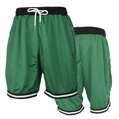 Men's Basketball Shorts Quick Dry Breathable Sports Shorts Sweat Wicking Gym Running Training Fitness Beach Athletic Shorts