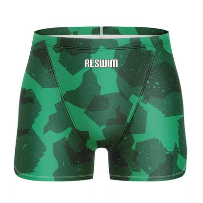 Swim Boxers Summer Men's Swim Jammer Shorts Endurance Athletic Training Swimsuit Swimming Trunks Swimsuit New Swimming Jammers Surfing Shorts