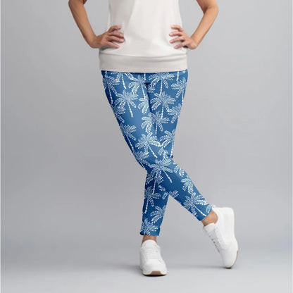 Women High Waist Elastic Pants Fashion High Waist 3D Print Fitness Yoga Gym Leggings
