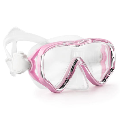 Professional Big Frame Kids Swimming Goggles with Nose Cover Anti Fog Wide View Swimming Gear for Boys Girls Children Glasses