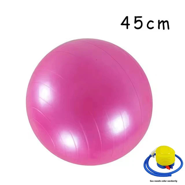 Explosion-proof PVC Yoga Ball Thickened Gym Fit Ball Exercise Home Fitness Pilates Sport Balance Ball 45cm Yoga Equipment
