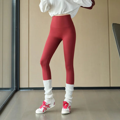 Sharkskin Sport Leggings Women High Waisted Butt Lifter Tight Fitting Fitness Yoga Push Up Leggings