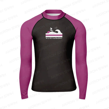 Surfing Rash Guard Swimwear Men's Long Sleeve UV Protection Diving Wear Summer Water Sports Swimming Rash guard Surfing T-shirts