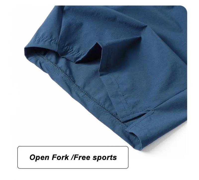 (S-5XL)Quick Dry Single Layer Marathon Trail Running Shorts with Mesh Net Waist Pouch for Fitness Workout Sport Shorts Men Teens