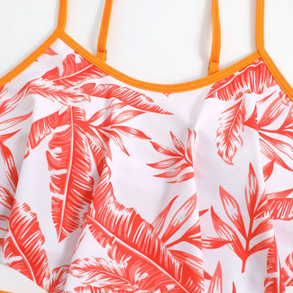 Ruffle Sports Bikini Set Two Piece Swimsuit Women With Shorts Swimwear Female Bathing Swimming Suit Beach Wear Summer