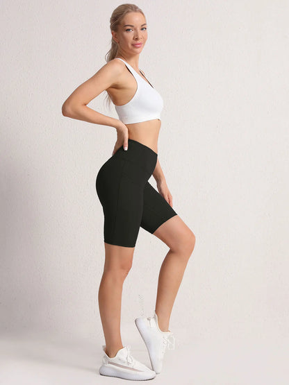 Camouflage Summer Shorts Women Activewear High Waist Pockets Running Outdoors Short Sport Pants Fashion Quick drying