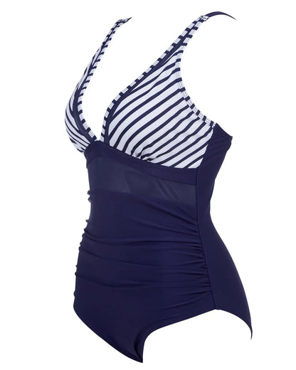 Swimwear Women One Piece Plus Size Swimsuits Closed Push Up Female Beach Swim Wear Body Bathing Suits