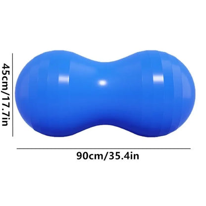 Peanut Ball Yoga Pilates Ball Anti Burst Physio Therapy Exercise Ball For Balance Labor Birthing Home Weight-Bearing 200kg