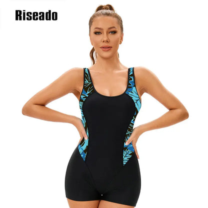Women's One Piece Slimming Swimwear Beach Bathing Suit Indoor Pool Korea Swimsuit