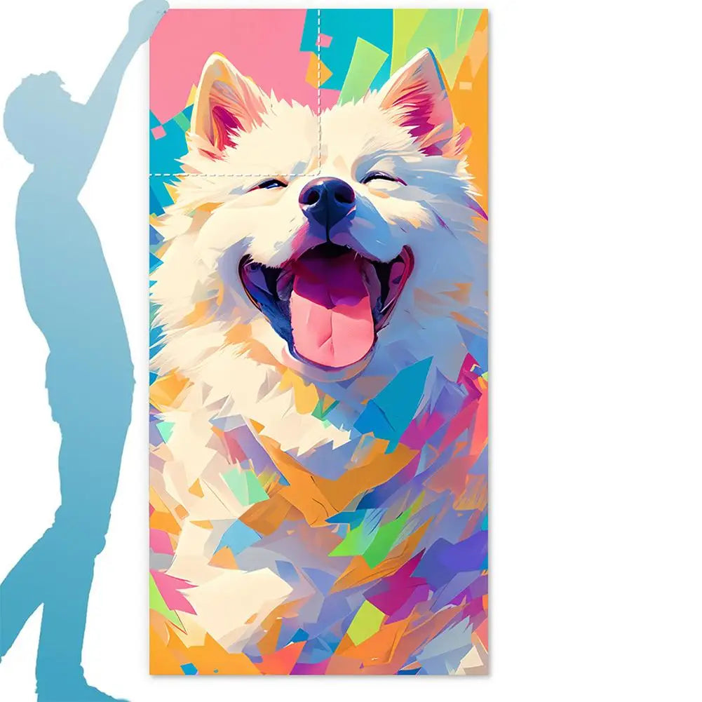 Microfiber Extra Large Lightweight Sand 2 in 1 Beach Towel Foldable Into Storage Bag 140x70cm Towel Travel Swimming