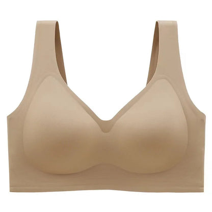 Large Size No Trace Beautiful Back Bra Tube Top Underwear Thin Bras for Women